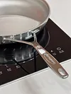 Demeyere Atlantis 7-Ply Stainless Steel Fry Pan with Helper Handle, 11"
