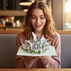 Rainbow Butterfly-Pop Up Greeting Card