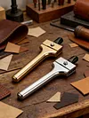 Adjustable Fork Puncher Magnetic Button Installation Tool DIY Hardware Installation Tools Leather Hole Punching Tool Toolbox Accessories