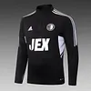 2022/2023 Feyenoord Rotterdam Half-Pull Training Suit Black Football Shirt 1:1 Thai Quality Set love fball