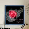 Flower - 9CT Full Beaded Cross Stitch Kit(35x35cm)