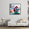 Princess Ariel And Stitch - 11CT Stamped Cross Stitch - 40*40cm - Disney