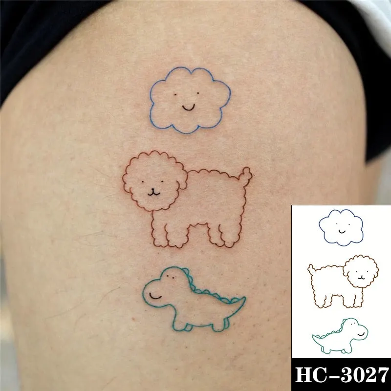 Holding Hands In Love Stickers Hand Heart Tattoo Body Art Makeup Waterproof Temporary Women and Men Fake Tatoo