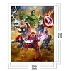 (Counted/Stamped) 11CT Movie Avengers - Cross Stitch 36*46cm/14.2*18.1in