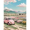【Limited Stock Sale】(Big Size) Truck On Country Road - 11CT Stamped Cross Stitch 50*65cm/19.69*25.59in