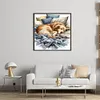 (Multi-Style) Sleeping Dog Cat-11CT Stamped Cross Stitch 40*40cm
