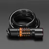 Simple Bicycle With Light Password Lock Mountain Bike Electric Bike Road Bike Five-Digit Anti-Theft Password Lock