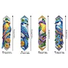 (US Local)4Pcs Bluebird Special Shape Diamond Painting Bookmark for Reading Day Gift