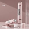 2 in 1 Electric Shaver for Women, 1 Box Rechargeable Electric Shaver & Accessories, Wet and Dry Use Body Trimmer for Home & Travel, Halloween, Christmas