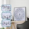 Spceial Pattern-Creative Diamond Wall Clock