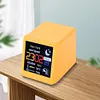 Mini Smart WIFI Weather Station Clock DIY Cute GIF Animations Desktop Decoration