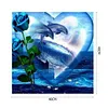 Dolphin-Paint By Numbers Acrylic Painting 40*40cm
