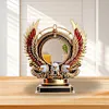 Angel Wing Acrylic Diamond Painting Mirror Kit for Bedroom Dressing Table