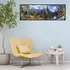(Big Size)Forest Animals - 11CT Counted Cross Stitch 30*90cm/11.81*35.43in