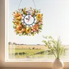 DIY Flowers Bees 5D Hanging Clock Art Craft for Living Room Decoration
