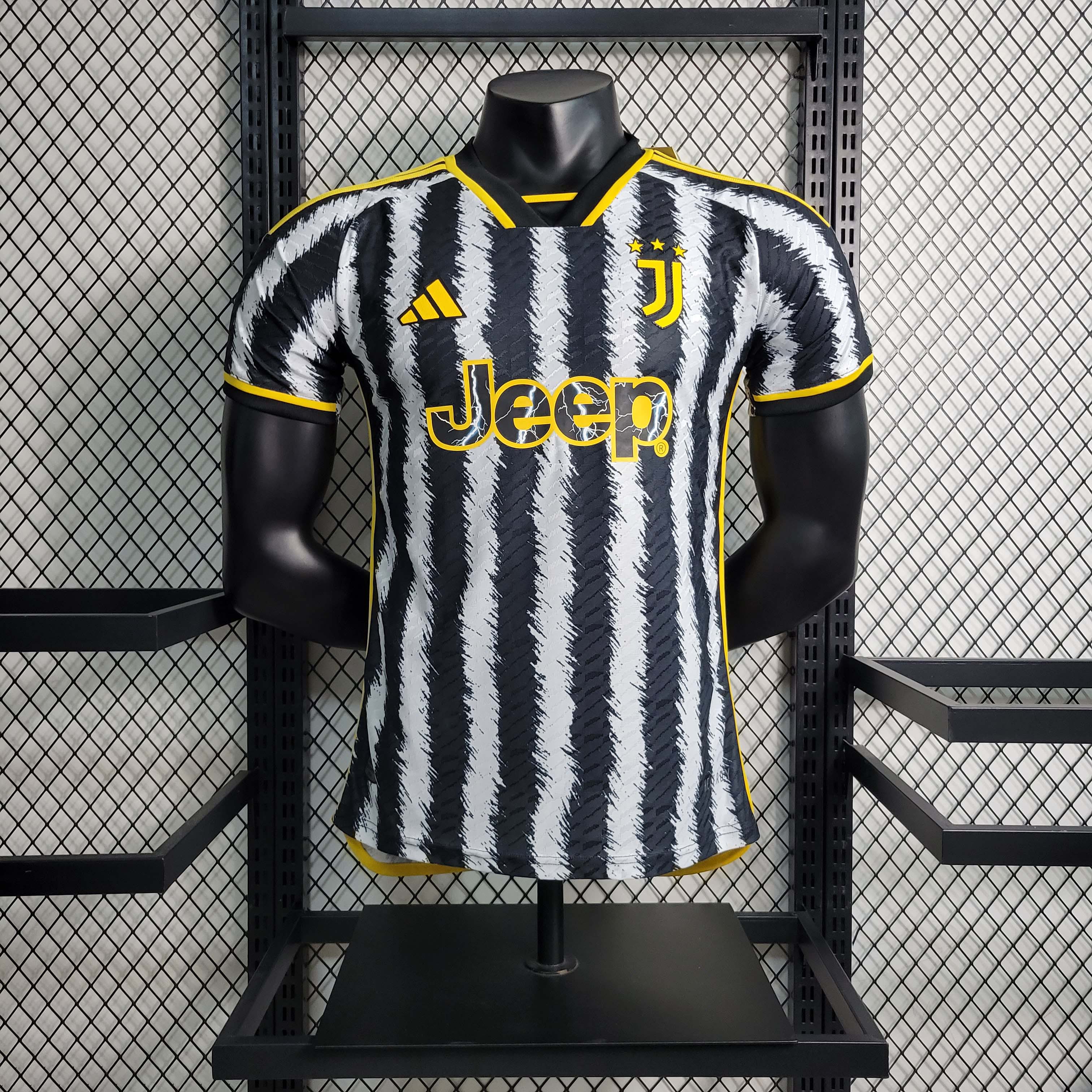 2023-2024 Players Version Juventus Home Football Shirt 1:1 Thai Quality