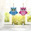 2pcs Crystal Light Catcher Diamond Painting Owl Suncatcher Hanging Kits