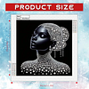 Black Pearl-Special Shaped Diamond Painting Kit
