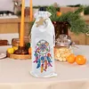 DIY Diamond Art Wine Bottle Bags Covers Creative Diamond Painting Wine Wrapping Bag Kits