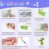 5Pcs DIY Diamond Painting Wind Chimes Crystal Window Suncatcher Craft Set Birthday Gifts Home Garden Decor