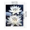 Lotus-14CT Stamped Cross Stitch 40*50cm/15.75*19.69in