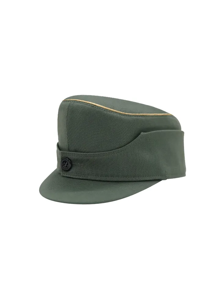   Gebirgsjager Single Button Bergm&uuml;tze Field Grey Gabardine Field Cap German-Uniform