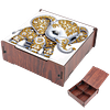 Diamond Painting Wooden Elephant 4 Slots Diamond Painting Storage Box for Adult Beginner