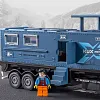 Extended alloy RV toy car simulation luxury camping off-road vehicle truck