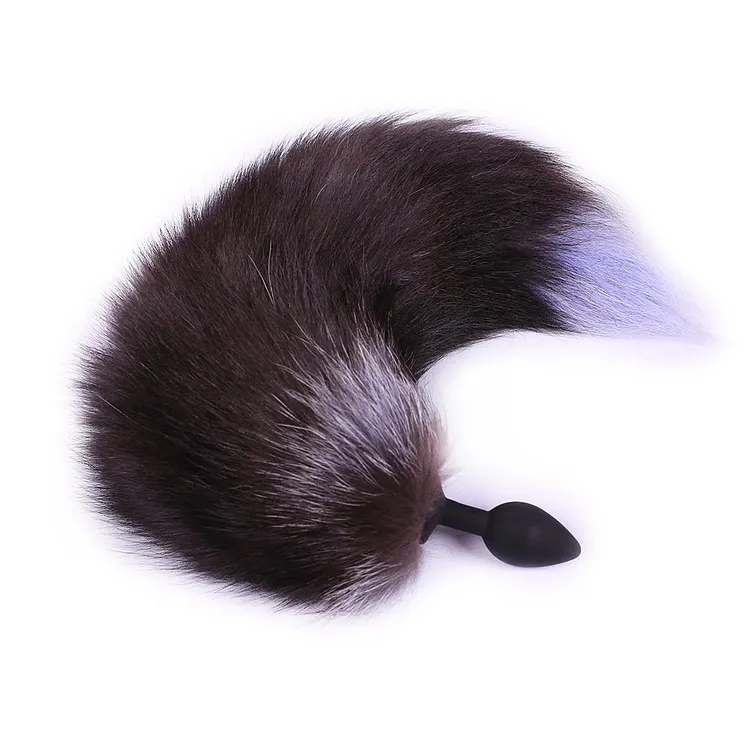 Black Cat Silicone Tail Plug 18