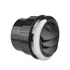 75mm A/C Air Vent Universal Air Conditioning Outlet with Chrome for RV Bus