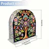 Acrylic Tree Of Life Diamond Painting Paper Towel Napkin Holder for Art Crafts
