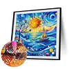 Diamond Painting-DIY Full Round Drill Ocean Sailing(40x40cm)