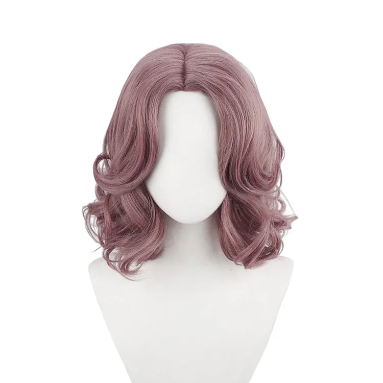 Elden Ring Melina Purple Cosplay Wig Heat Resistant Synthetic Hair Carnival Halloween Party Props