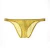 Men's Ice Silk Transparent Low-Waist Ultra-Thin Sexy Briefs