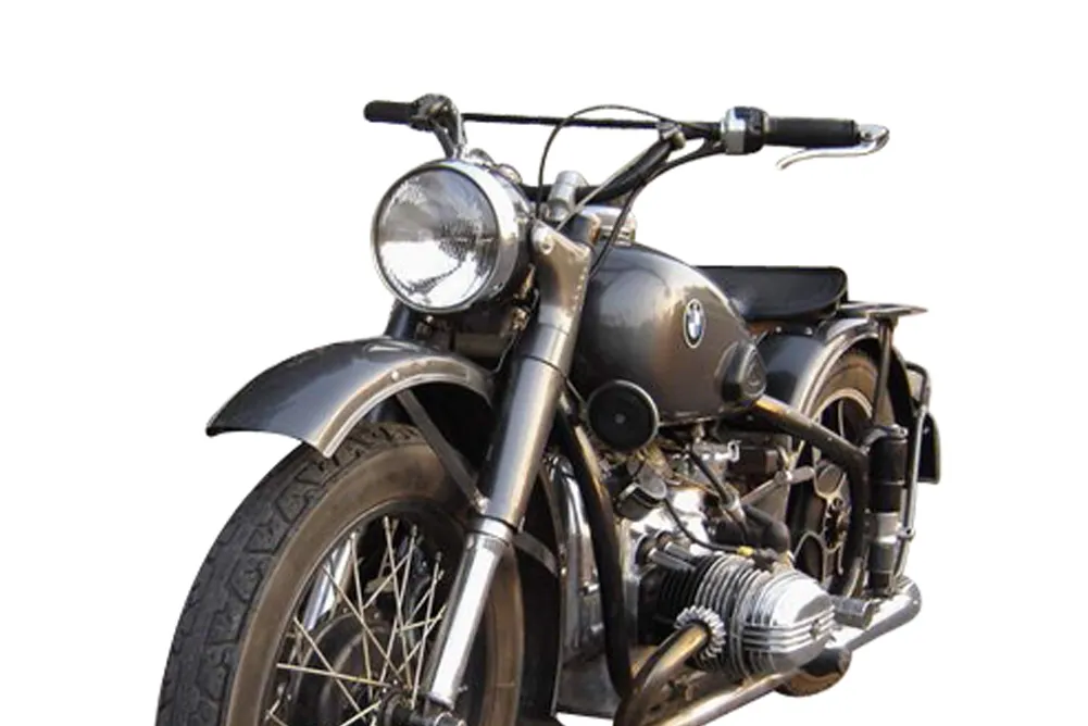CJ750 Tall handlebar assembly BMW style