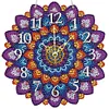 Diamond Painting Mandala Pendant Clock