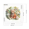 >SALE<DIY Partial Special Shaped Drill Diamond Painting Simple Bear 40x40cm