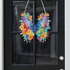 Diamond Painting Butterfly Acrylic Hanging Pendant for Wall Home Decor