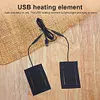 USB Heating Pad Electric Heating Pad Foldable Carbon Fiber Heated Mat for Winter