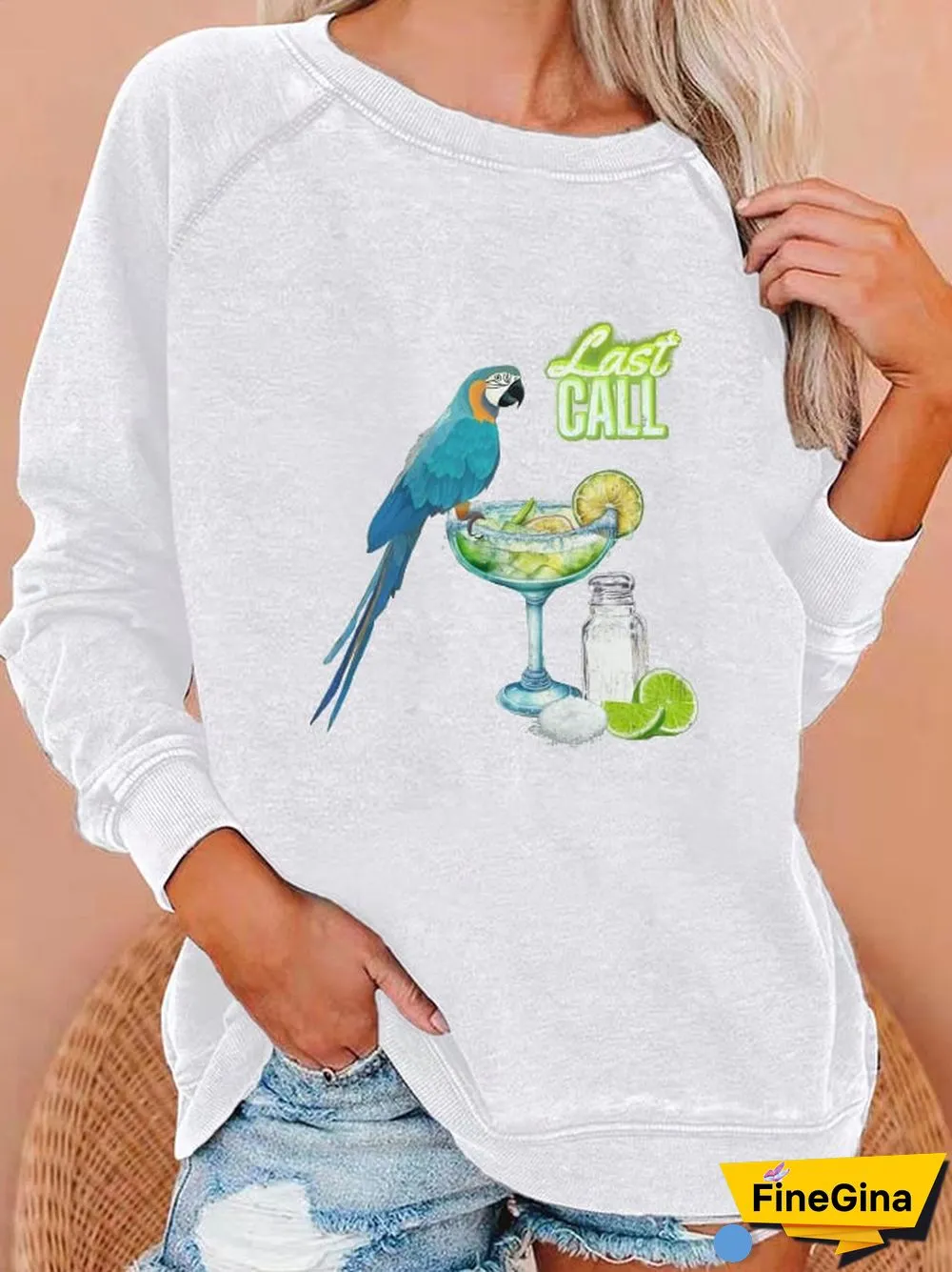 Women's Beach Lover Casual Sweatshirt