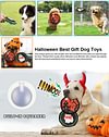 Dog Flying Disc, Dog Flyer Dog Toy, Dog Interactive Lightweight Flying Disc Dog Toy for Small Large Dogs - Floats in Water & Safe on Teeth