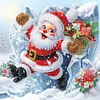 (US Local)4Pack Xmas-Special Shaped Diamond Painting Kit(30x30cm)