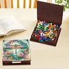 Dragonfly Diamond Painting Notecard Box Gem Art Sticky Note Holder for DIY Art