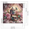 Diamond Painting-DIY Crystal Rhinestone Tea