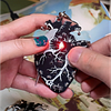 Interactive PCB Heart Pendant with Dual-Touch LED Activation