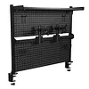 [US Local Warehouse] Desktop Shelving System with Monitor Stands Computer Accessories Clamp On Desk Organizer Shelf 51 X 34 Inch for Office Supplies Dorm Home Decor
