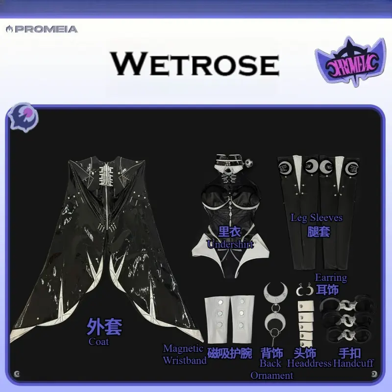 [Wetrose] Pre-Order Zenless Zone Zero ZZZ Promeia Game Outfit Cosplay Costume 