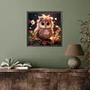 Owl-Full Square Diamond Painting(35x35cm)