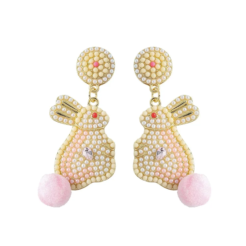 Dvacaman Bohemian Cute Fashion Animal Parrot Bird Drop Earrings Women Shiny Rhinestone Fringed Statement Tassel Earrings Jewelry