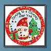 >SALE<5D DIY Partial Special Shaped Drill Diamond Painting Christmas Atmosphere30x30cm